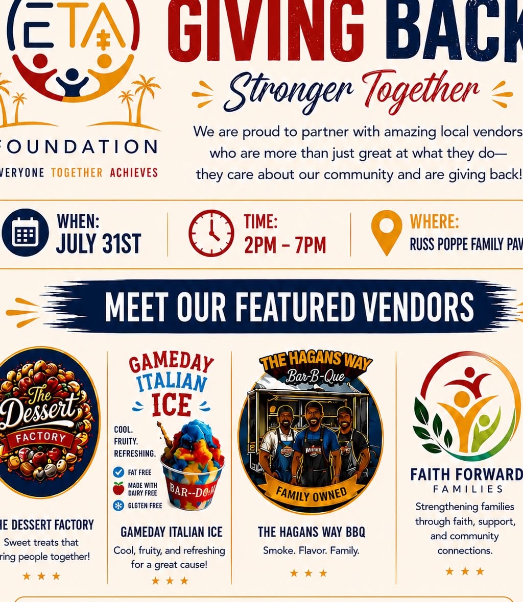 Back to School Community Bash - Meet & Greet with Ezekiel Ayangbile.